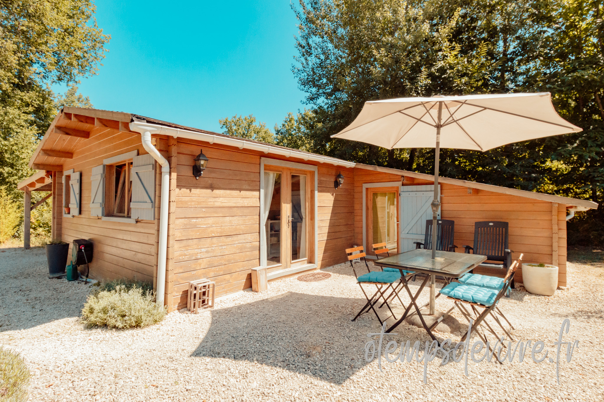 Extérieur du gîte O'Temps de Vivre en Périgord Noir